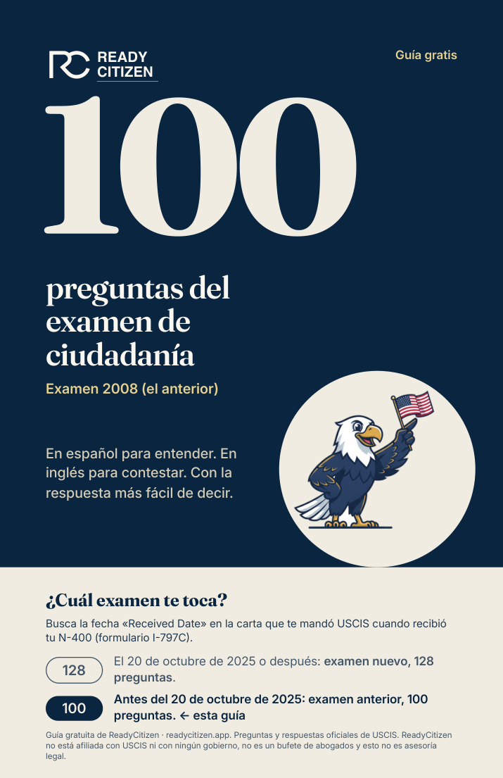 Portada de la lista de las 100 preguntas